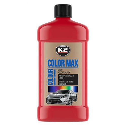 Színes autópolír PIROS 500ml