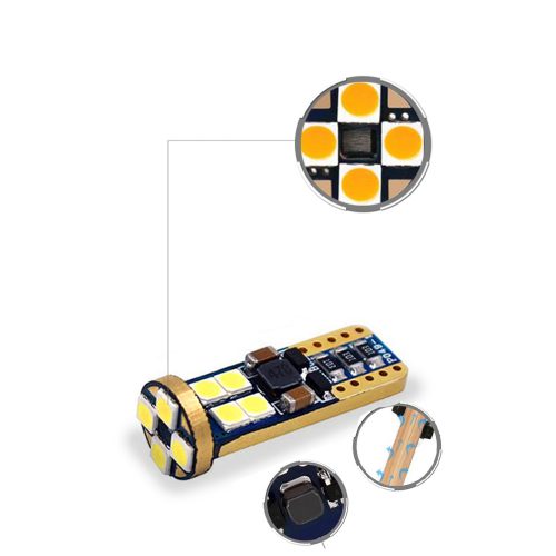 t10 w5w canbus led izzo 6