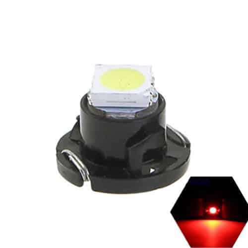 muszerfal led izzo t3 piros
