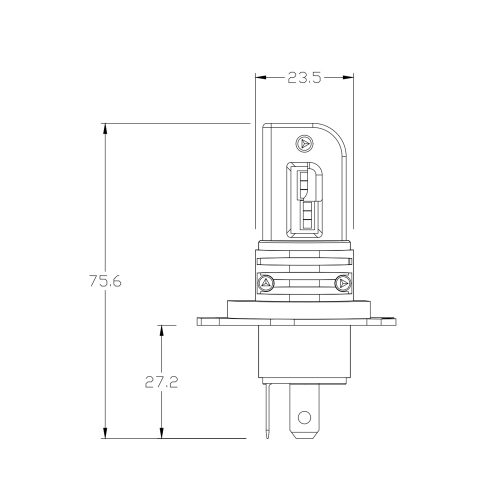 h4 led izzo 8