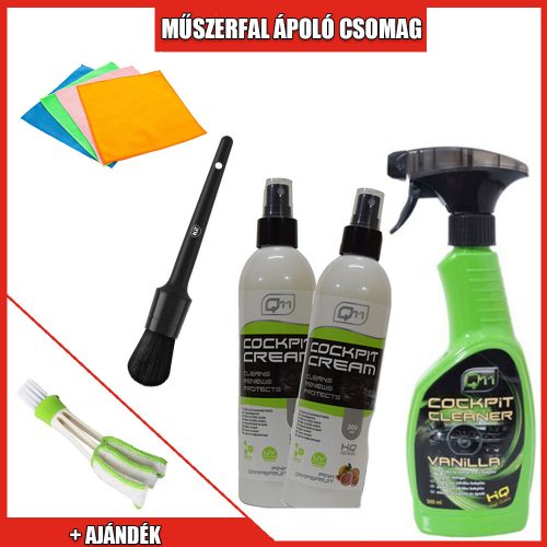 muszerfal tisztito profi csomag
