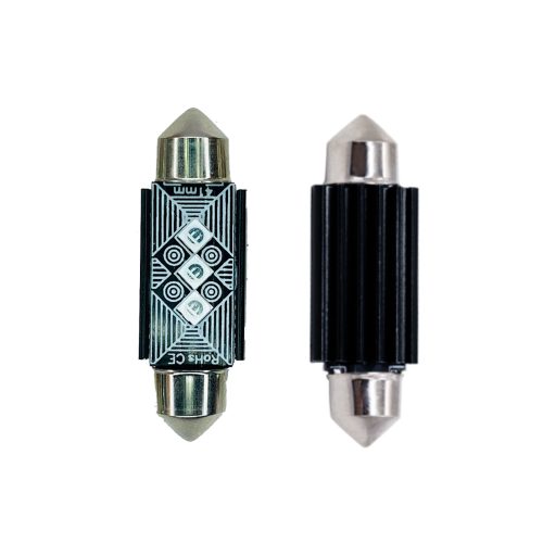 Szofita led 39mm Canbus hűtőbordás 2db kék - Image 3