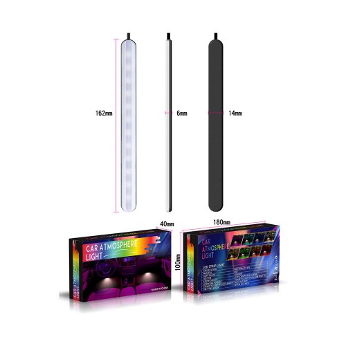 Led lábtér világítás szett bluetooth funkcióval - Image 4