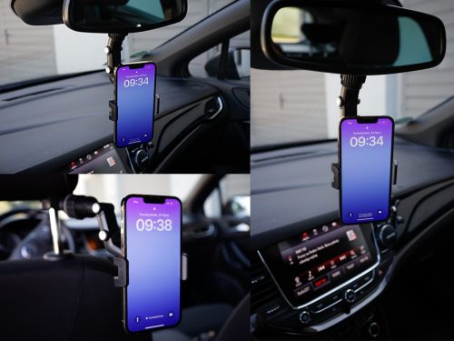 Autós telefontartó tükörre szerelhető - Image 2