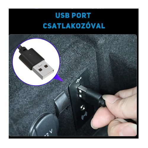 Led lábtér világítás szett USB-s - Image 2