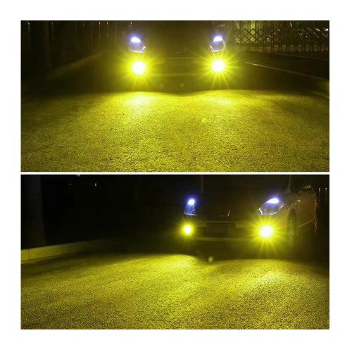 H9 Led izzó 2db 3000K Kadmiumsárga - Image 5