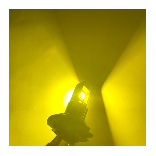 H9 Led izzó 2db 3000K Kadmiumsárga - Image 3