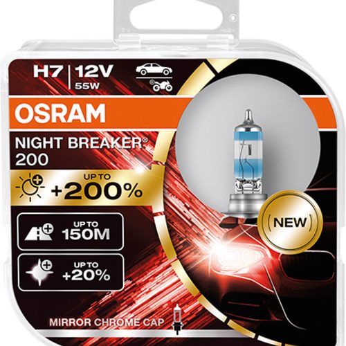 Osram Night breaker laser +200% H7 55w 2db