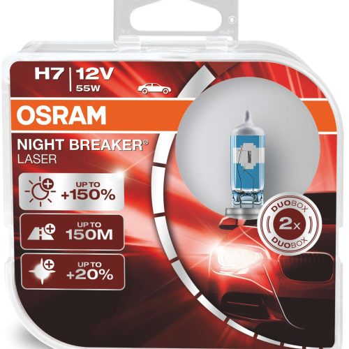 Osram Night breaker laser +150% H7 55w 2db
