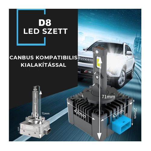 D8S Led izzó 2db - Image 2