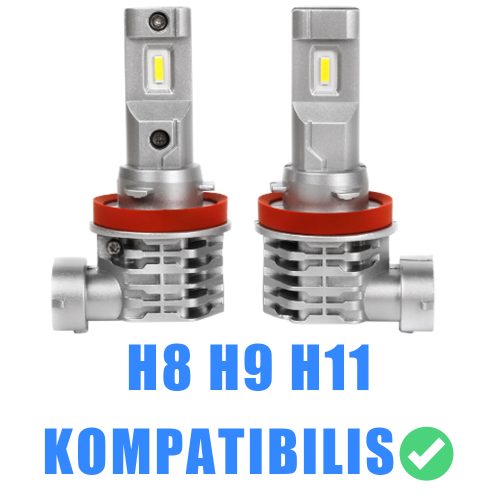 H11 Led izzó 2db 4300K - Image 6