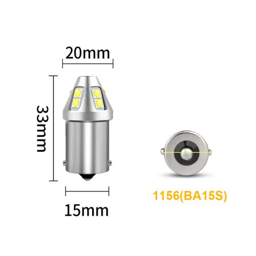 BA15S P21W led fehér 2db - Image 2