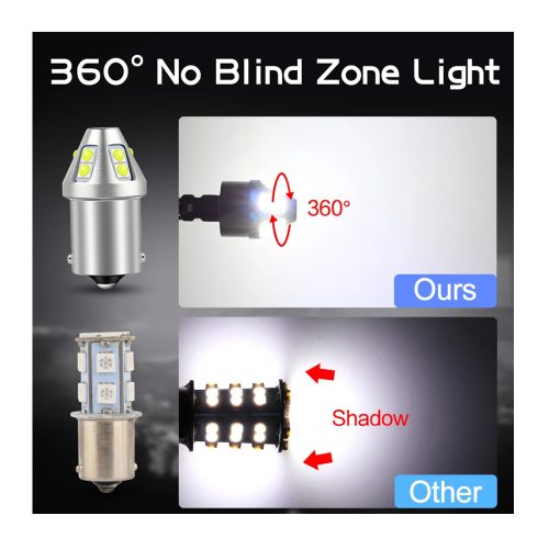 BA15S P21W led fehér 2db - Image 4