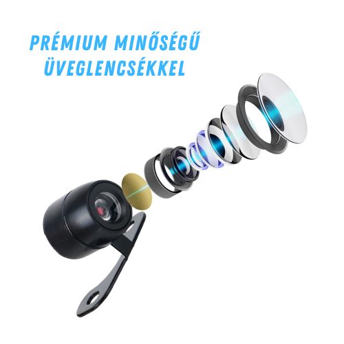 Motoros kamera menetrögzítő első hátsó szett - Image 4