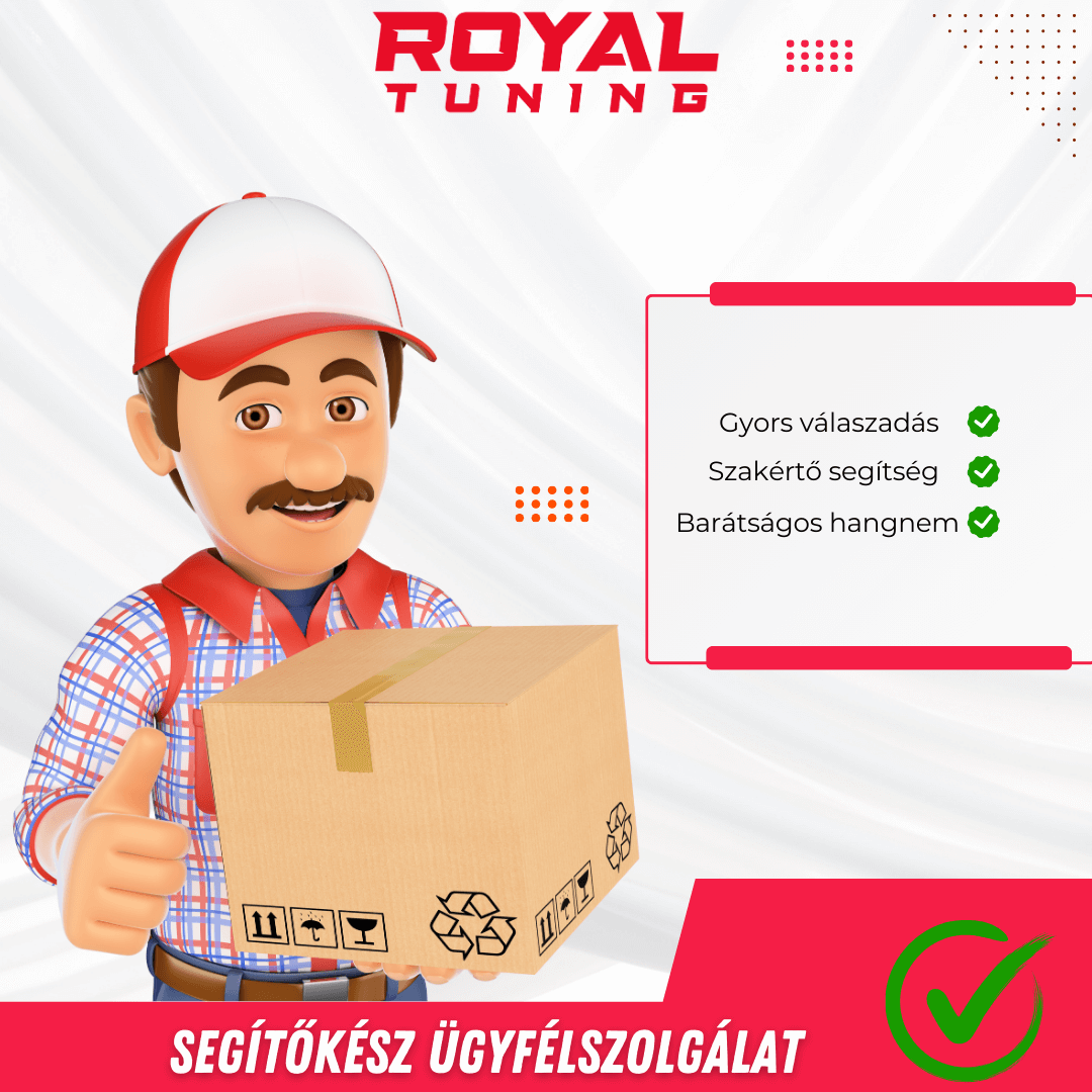 royaltuning kapcsolat - Royal Tuning autó és motoros kiegészítő webshop