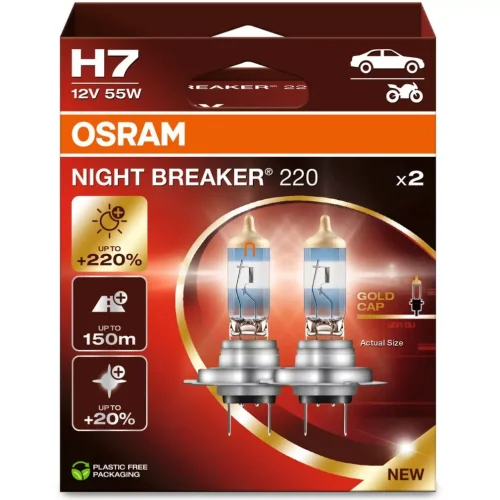 Osram Night breaker laser +220% H7 55w 2db - Image 3