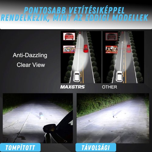 H7 Led izzó 2db Vokswagen adapteres - Image 7