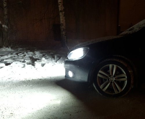 H7 Led izzó 2db Vokswagen adapteres - Image 4