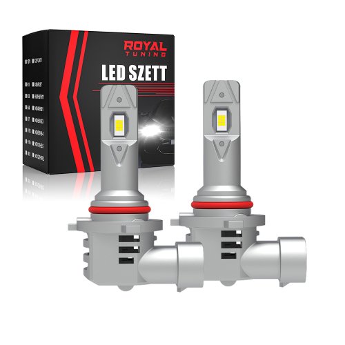 HB3 9005 Led izzó ventillátorral 2db