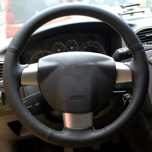 Ford Focus 2 bőr kormányvédő – méretpontos, varrható kivitel - Image 6
