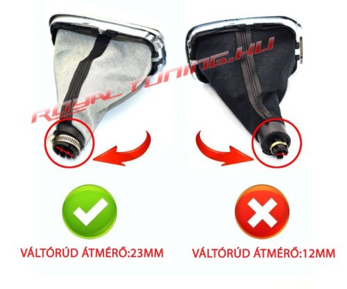 Seat váltógomb és váltószoknya 23mm 5 sebességes - Image 3