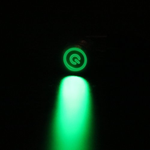 12V kapcsoló zöld - Image 2