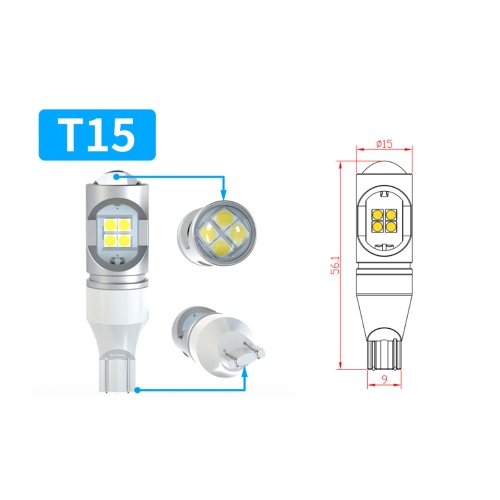 T15 Led Fehér 2db - Image 5