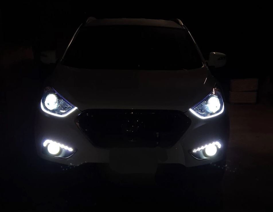 Ledes nappali menetfény szett index funkcióval 2db 4 Ledes nappali menetfény szett index funkcióval 2db - Image 4