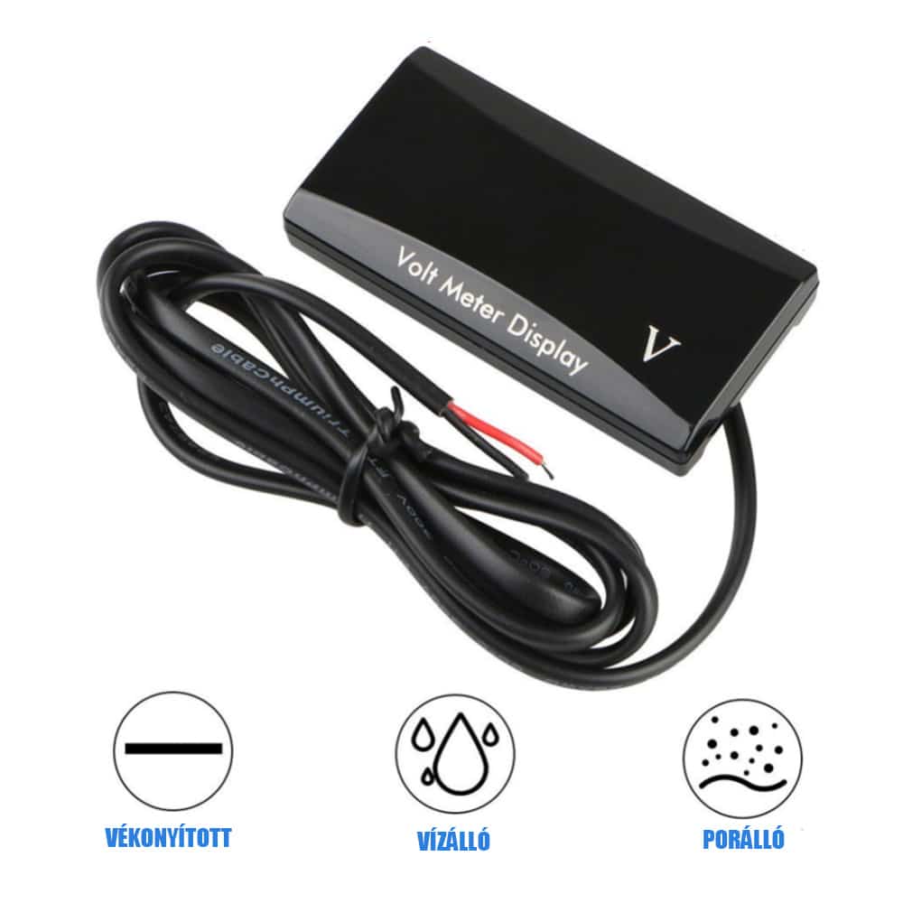 Feszültségmérő jelző funkciókkal 2 Feszültségmérő jelző funkciókkal - Image 2