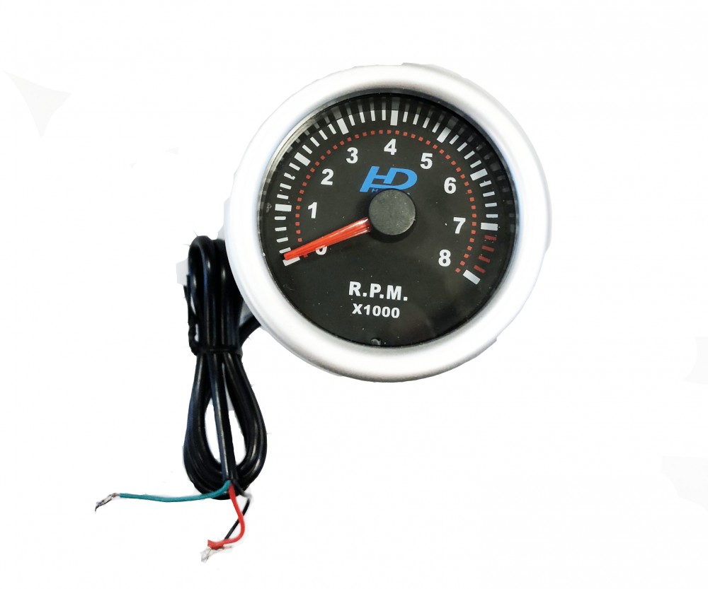 Fordulatszám mérőóra fekete számlappal 4 Fordulatszám mérőóra fekete számlappal - Image 4