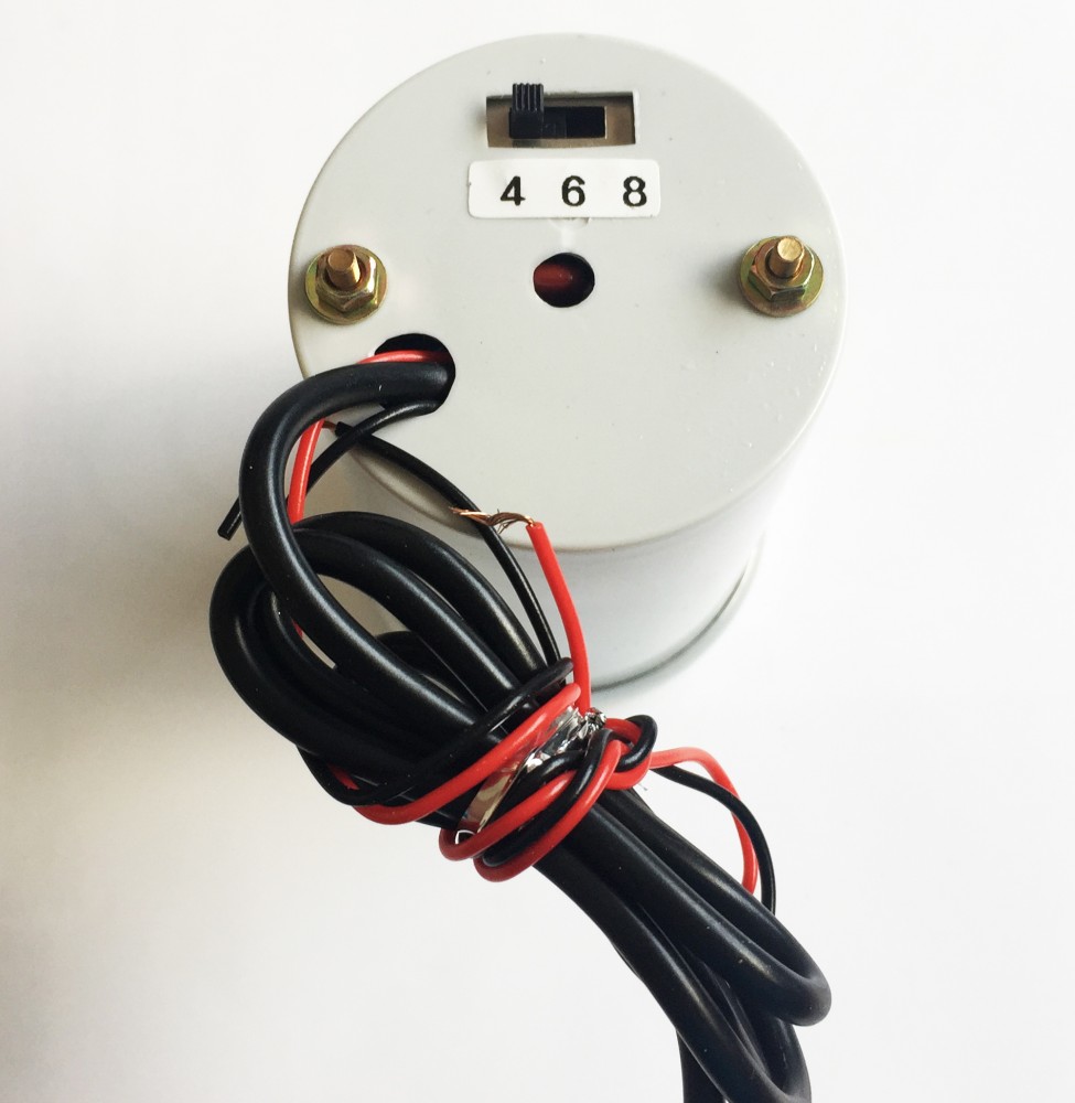 Fordulatszám mérőóra fekete számlappal 3 Fordulatszám mérőóra fekete számlappal - Image 3