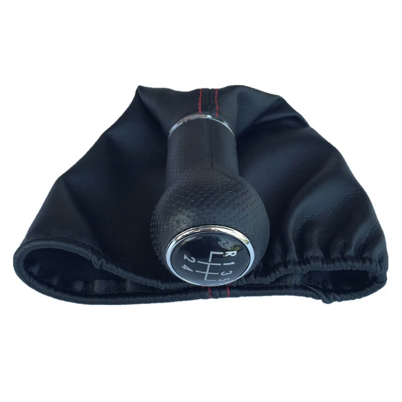 Seat váltógomb és váltószoknya fekete varrással 1 Seat váltógomb és váltószoknya fekete varrással