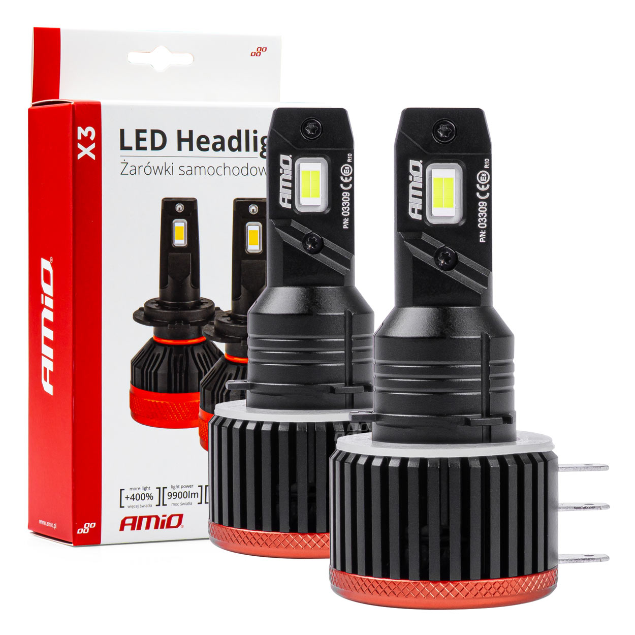 H15 Led izzó 2db 1 H15 Led izzó 2db
