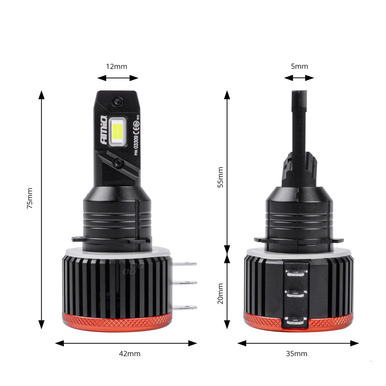 H15 Led izzó 2db 2 H15 Led izzó 2db - Image 2