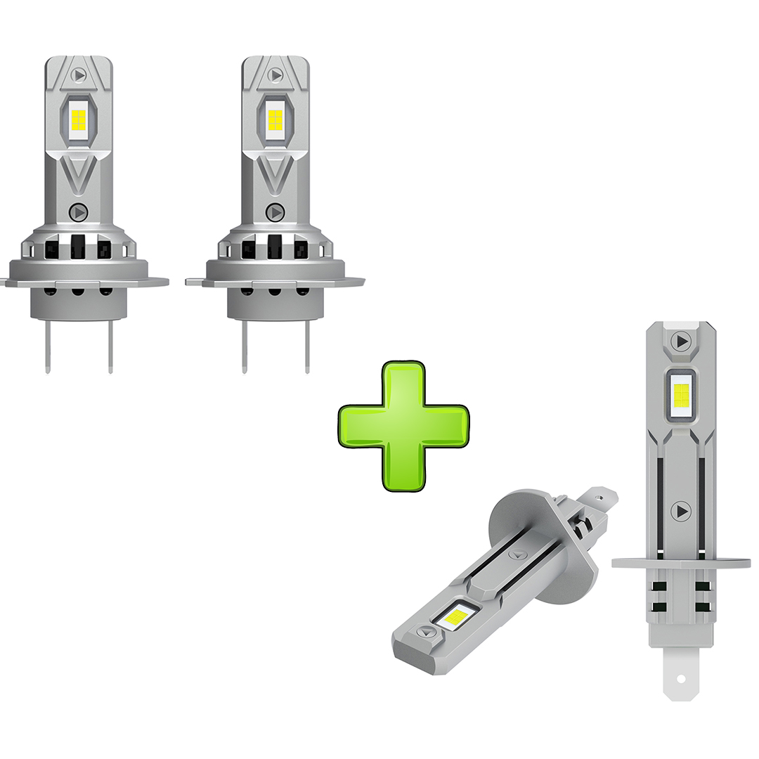 H7 és H1 Led izzó csomag 1 H7 és H1 Led izzó csomag