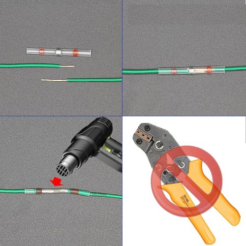 Hőzsugorcső fém betéttel összekötő hüvely  100db - Image 3