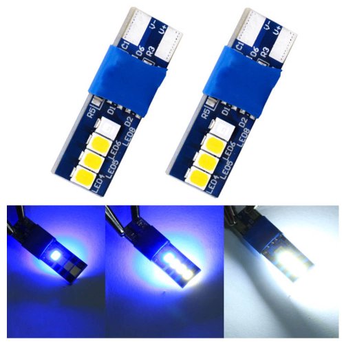T10 led kék-fehér színváltós 2db - Image 2