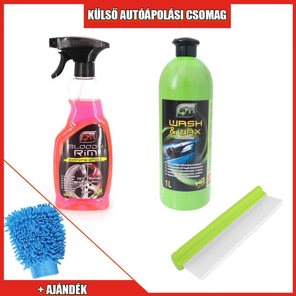 Külső autóápoló csomag 1 Külső autóápoló csomag