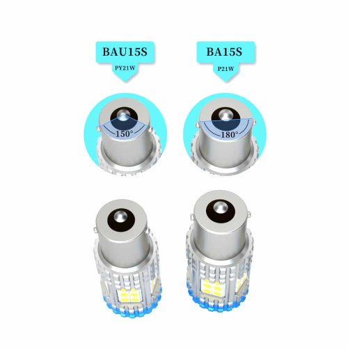 BA15S led narancssárga CANBUS EXTRA 2db - Image 3