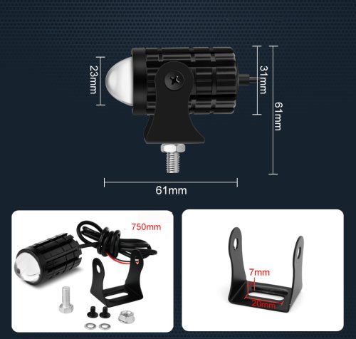 Ledes motor kiegészítő lámpa párban - Image 5