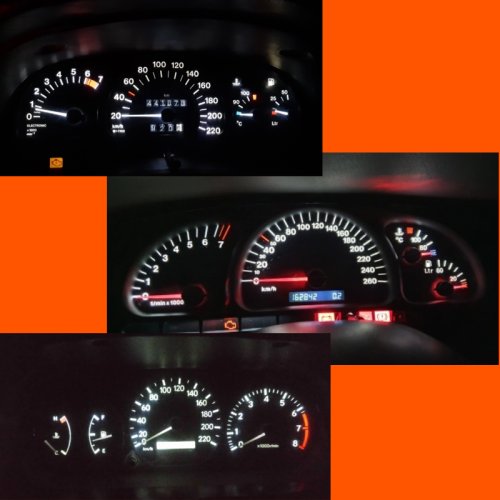 B8.5D led műszerfal izzó fehér 5db - Image 2