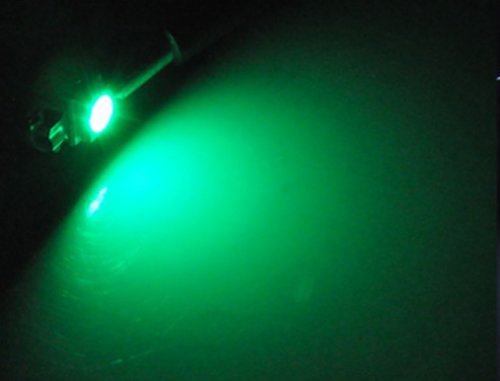 B8.5D led műszerfal izzó zöld 5db - Image 3