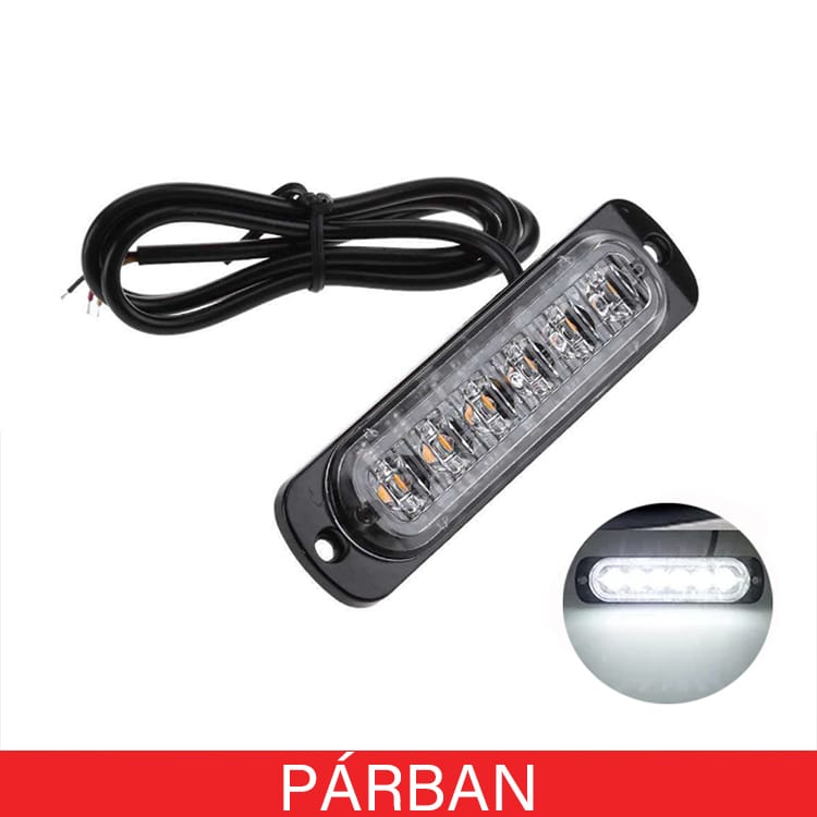 Szélességjelző oldalsó helyzetjelző ledes fehér 2db 1 Szélességjelző oldalsó helyzetjelző ledes fehér 2db