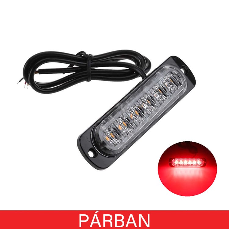 Szélességjelző oldalsó helyzetjelző ledes piros 2db 1 Szélességjelző oldalsó helyzetjelző ledes piros 2db