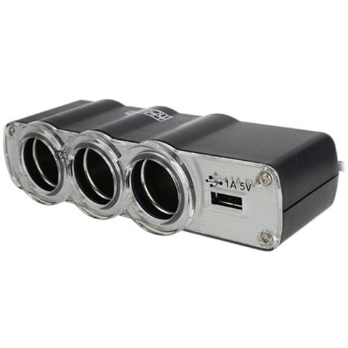 Szivargyujtó elosztó 3port, USB - Image 3