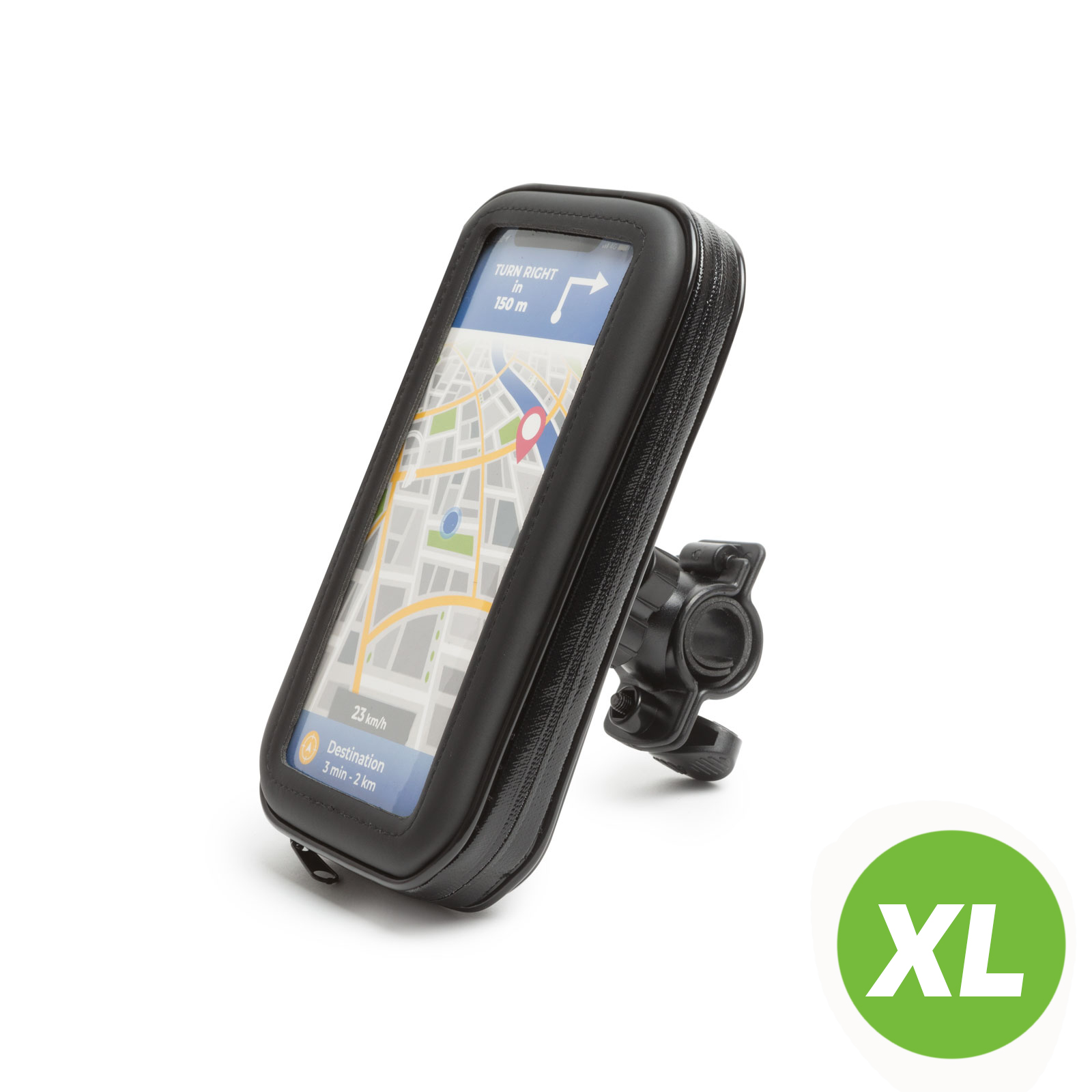 Motoros telefontartó kormányra rögzithető vízálló 1 Motoros telefontartó kormányra rögzithető vízálló