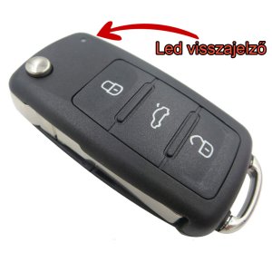 Volkswagen bicskakulcs 3 gombos újabbik típus